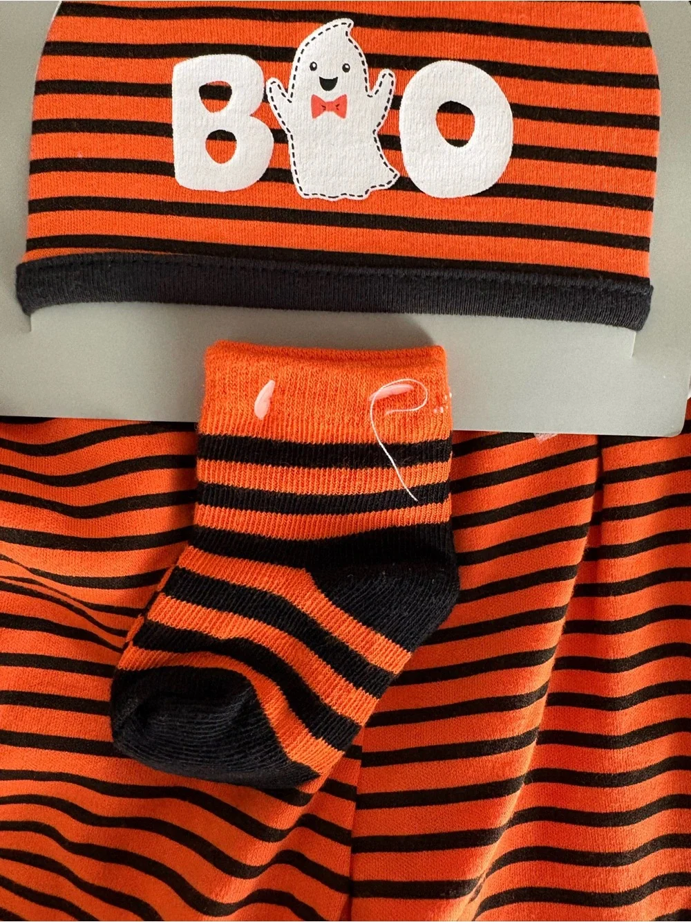 Baby Essentials Scary Handsome Halloween 4 Piece Outfit Set 9M NWT